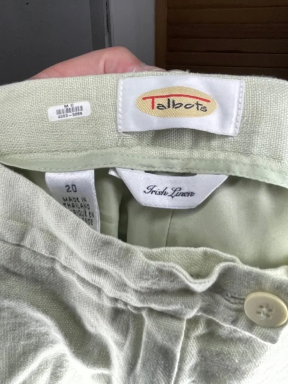 Talbots Irish Linen Slacks - Picture 4 of 4